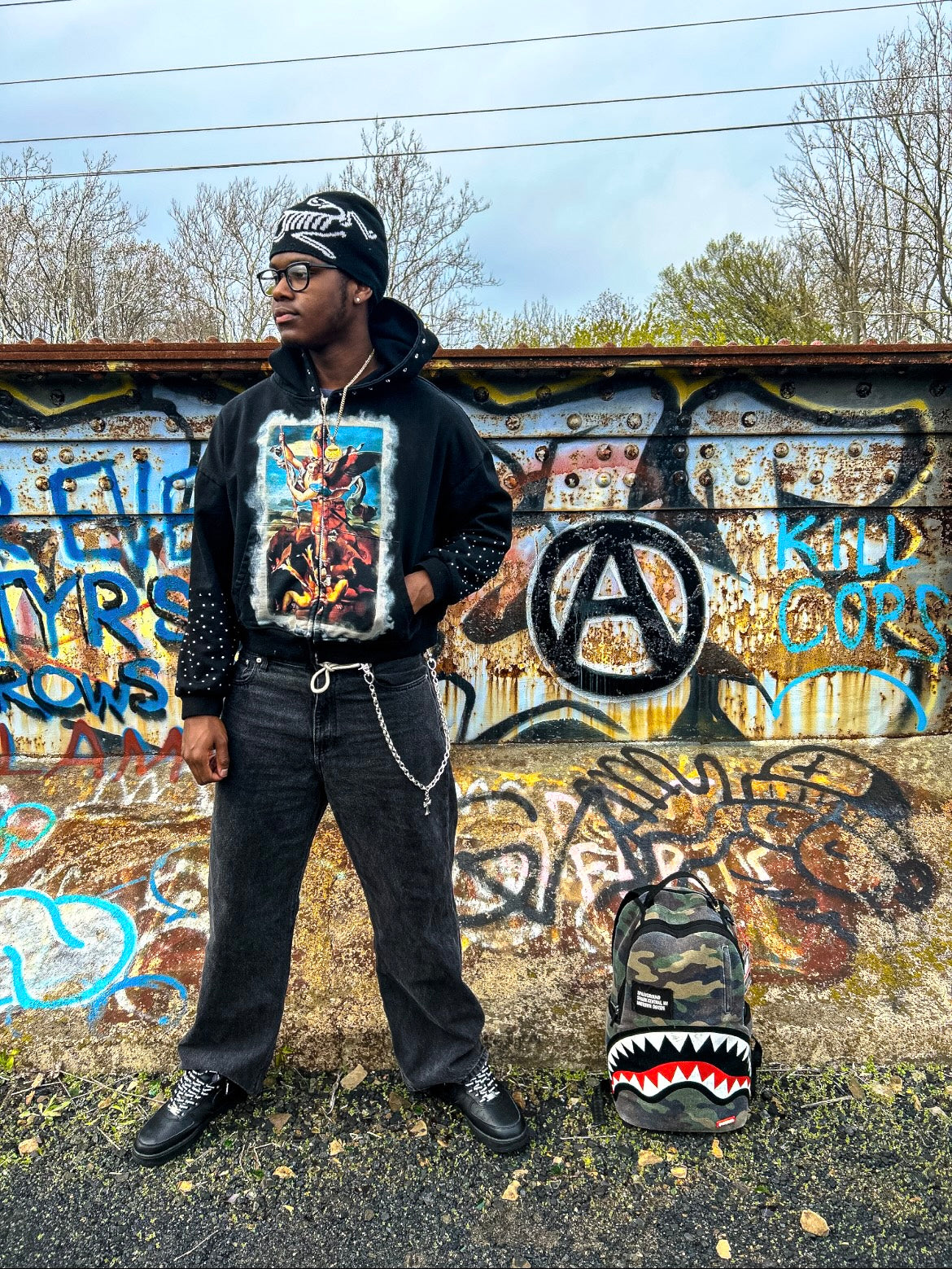 “ARCHANGEL” Zip-up